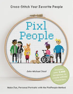 Pixlpeople: Krížom-krážom vyšívajte svojich obľúbených ľudí - Pixlpeople: Cross-Stitch Your Favorite People