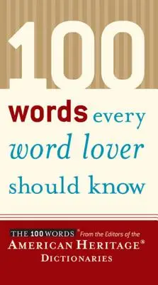100 slov, ktoré by mal poznať každý milovník slov - 100 Words Every Word Lover Should Know