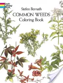 Omaľovánky obyčajných burín - Common Weeds Coloring Book