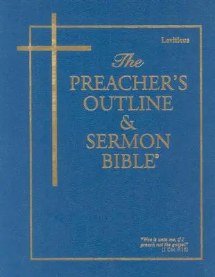 Kazateľská osnova a Biblia na kázanie-KJV-Leviticus - Preacher's Outline & Sermon Bible-KJV-Leviticus