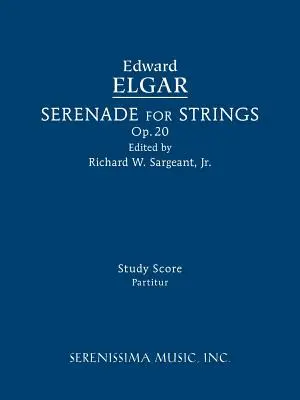 Serenáda pre sláčiky, op. 20: partitúra - Serenade for Strings, Op.20: Study score