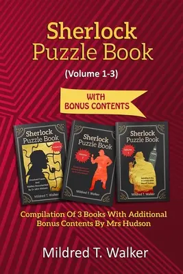 Sherlockova kniha hádaniek (1. - 3. diel): Hudsonová: Súbor 3 kníh s dodatočným bonusovým obsahom - Sherlock Puzzle Book (Volume 1-3): Compilation Of 3 Books With Additional Bonus Contents By Mrs Hudson