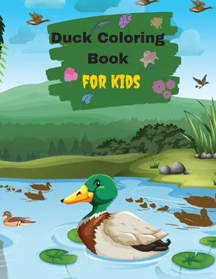 Kachničky na vyfarbovanie pre deti a batoľatá - Ducks Coloring Book For Kids And Toddlers