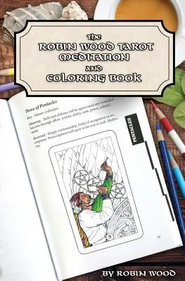 Tarotové maľovanky Robin Woodovej - Robin Wood Tarot Coloring Book