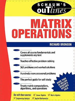 Schaumova osnova maticových operácií - Schaum's Outline of Matrix Operations