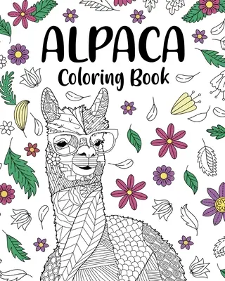 Omaľovánky alpaky - Alpaca Coloring Book