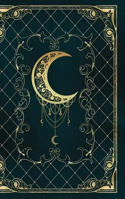 Magický mesačný grimoár: Linkovaný zošit - 120 strán - Vintage Book - Magic moon grimoire: Lined Notebook - 120 pages - Vintage Book