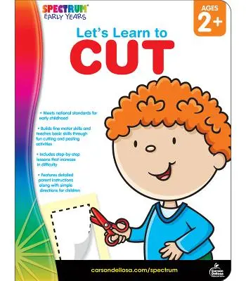 Naučme sa strihať, vek 2 - 5 rokov - Let's Learn to Cut, Ages 2 - 5