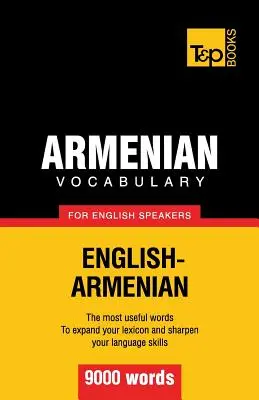 Arménsky slovník pre anglicky hovoriacich - 9000 slov - Armenian vocabulary for English speakers - 9000 words