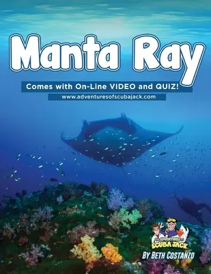 Manta Ray Pracovný zošit s aktivitami pre deti - Manta Ray Activity Workbook For Kids