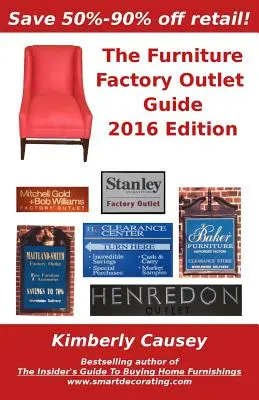 Sprievodca outletom v továrňach na nábytok, vydanie 2016 - The Furniture Factory Outlet Guide, 2016 Edition
