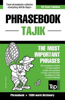 Anglicko-tadžický slovník a slovník s 1500 slovami - English-Tajik phrasebook and 1500-word dictionary