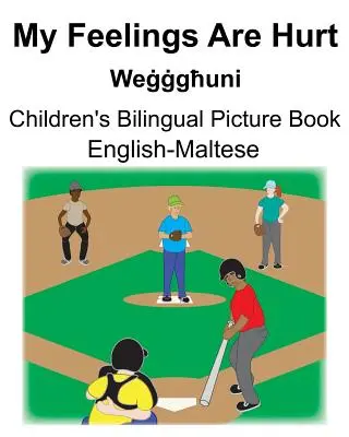 Anglicko-maltézska dvojjazyčná obrázková kniha pre deti My Feelings Are Hurt/Weġġgħuni - English-Maltese My Feelings Are Hurt/Weġġgħuni Children's Bilingual Picture Book