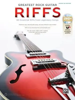 The Greatest Rock Guitar Riffs: Riffy pre gitaru, kniha a DVD-ROM - The Greatest Rock Guitar Riffs: Guitar Tab, Book & DVD-ROM