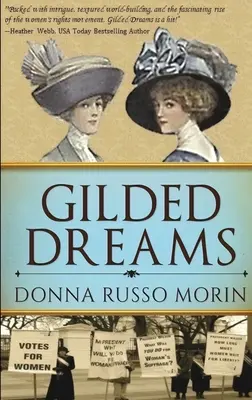 Pozlátené sny: Vydanie s veľkou väzbou v tvrdej väzbe - Gilded Dreams: Large Print Hardcover Edition