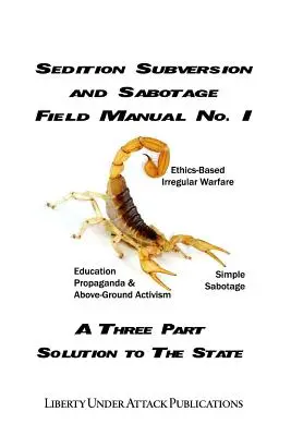 Poľná príručka o poburovaní, podvracaní a sabotáži č. 1: Trojdielne riešenie pre štát - Sedition, Subversion, and Sabotage Field Manual No. 1: A Three Part Solution To The State