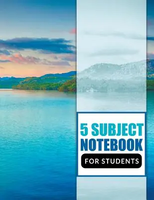 Zošit na 5 predmetov pre študentov - 5 Subject Notebook For Students
