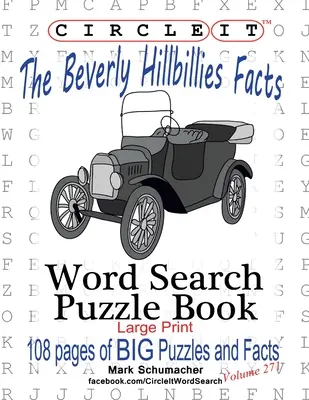 Zakrúžkujte, The Beverly Hillbillies Fakty, Hľadanie slov, Puzzle Book - Circle It, The Beverly Hillbillies Facts, Word Search, Puzzle Book