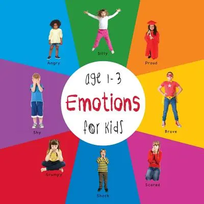 Emócie pre deti od 1 do 3 rokov (Engage Early Readers: Detské učebnice) - Emotions for Kids age 1-3 (Engage Early Readers: Children's Learning Books)