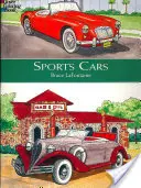 Omaľovánky športových áut - Sports Cars Coloring Book