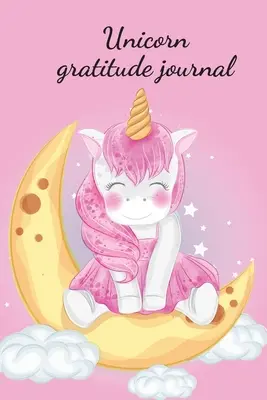 Denník vďaky s jednorožcom - Unicorn gratitude journal