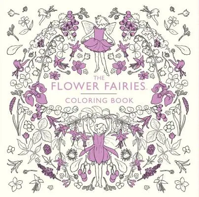 Kniha na vyfarbovanie kvetinových víl - The Flower Fairies Coloring Book