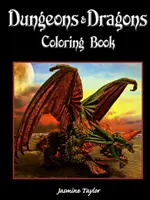 Kniha maľovaniek Dungeons & Dragons - Dungeons & Dragons Coloring Book