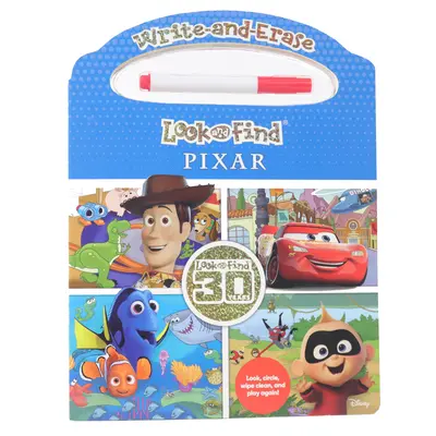 Pixar: Napíš a vymaž: Hľadaj a nájdi - Pixar: Write-And-Erase Look and Find