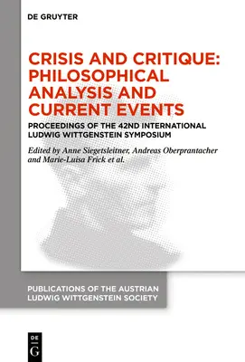 Kríza a kritika: Filozofická analýza a aktuálne udalosti - Crisis and Critique: Philosophical Analysis and Current Events