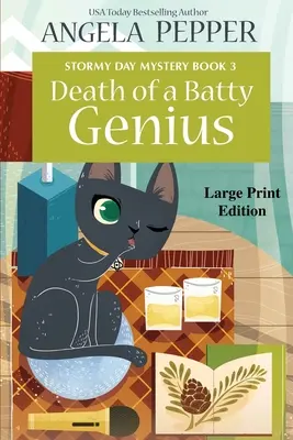 Smrť netopierieho génia - veľká tlač - Death of a Batty Genius - Large Print