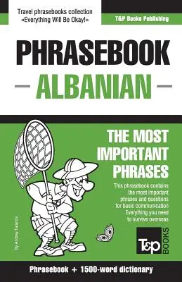 Anglicko-albánsky slovník a slovník na 1500 slov - English-Albanian phrasebook and 1500-word dictionary