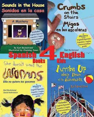 4 španielsko-anglické knihy pre deti - 4 Spanish-English Books for Kids