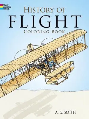 História lietania Omaľovánky - History of Flight Coloring Book