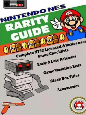 Sprievodca vzácnosťou pre Nintendo (NES) - Nintendo (NES) Rarity Guide