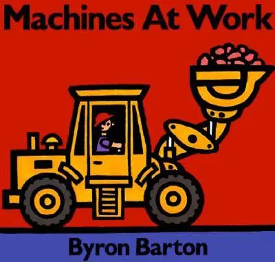 Stroje v práci Stolová kniha - Machines at Work Board Book