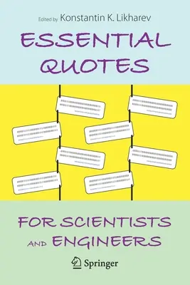 Základné citáty pre vedcov a inžinierov - Essential Quotes for Scientists and Engineers