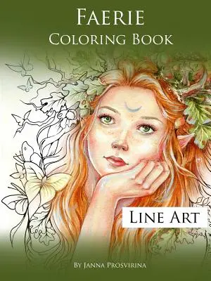 Faerie Coloring Book: Čiarkové umenie - Faerie Coloring Book: Line Art