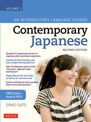 Súčasná učebnica japončiny 2. zväzok: Úvodný jazykový kurz (obsahuje online audio) - Contemporary Japanese Textbook Volume 2: An Introductory Language Course (Includes Online Audio)