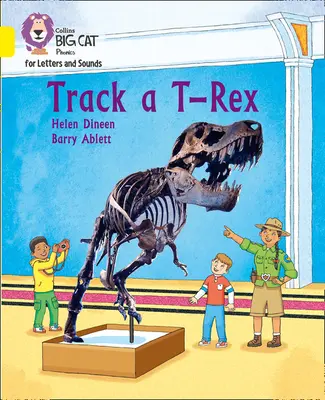 Sledovanie T-Rexa - kapela 03/žltá - Track a T-Rex - Band 03/Yellow