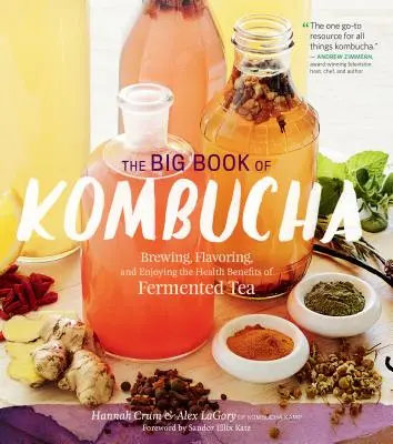Veľká kniha o kombuche: Varenie, ochutnávanie a užívanie si zdraviu prospešných látok z fermentovaného čaju - The Big Book of Kombucha: Brewing, Flavoring, and Enjoying the Health Benefits of Fermented Tea