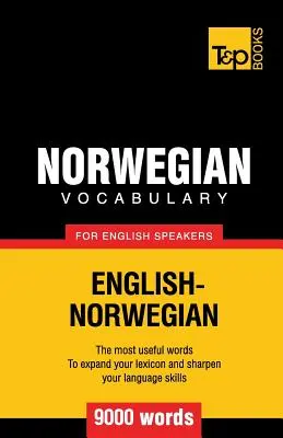 Nórsky slovník pre anglicky hovoriacich - 9000 slov - Norwegian vocabulary for English speakers - 9000 words