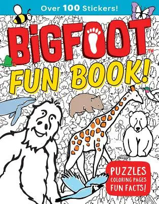Zábavná kniha o Yetiho!: Hádanky, omaľovánky, zábavné fakty! - Bigfoot Fun Book!: Puzzles, Coloring Pages, Fun Facts!