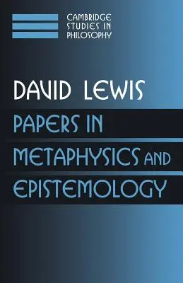 Dokumenty z metafyziky a epistemológie: 2. zväzok - Papers in Metaphysics and Epistemology: Volume 2