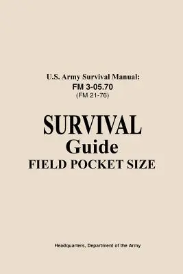 Príručka prežitia americkej armády FM 3-05.76 (FM 21-76): Príručka prežitia v teréne vreckovej veľkosti - U.S. Army Survival Manual FM 3-05.76 (FM 21-76): Survival Guide Field Pocket Size