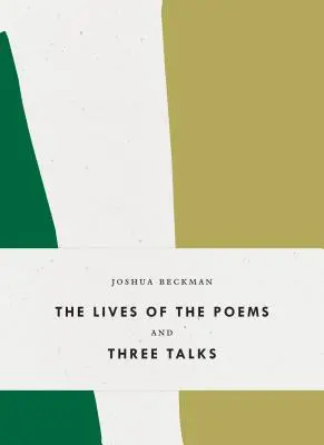 Životy básní a tri rozhovory - The Lives of the Poems and Three Talks
