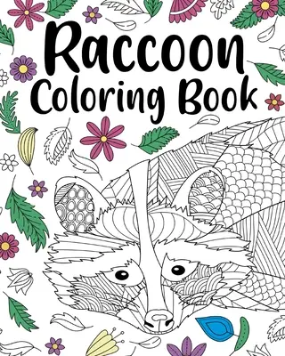Omaľovánky s mývalom - Raccoon Coloring Book