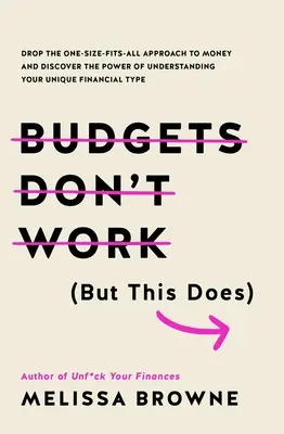 Rozpočty nefungujú (ale toto áno): Odhoďte univerzálny prístup k peniazom a objavte silu pochopenia svojho jedinečného finančného typu - Budgets Don't Work (But This Does): Drop the One-Size Fits All Approach to Money and Discover the Power of Understanding Your Unique Financial Type
