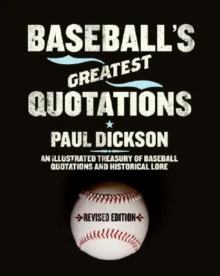 Baseball Grtst Quotations PB - Baseballs Grtst Quotations PB