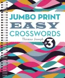 Jednoduché krížovky s jumbo tlačou č. 3 - Jumbo Print Easy Crosswords #3