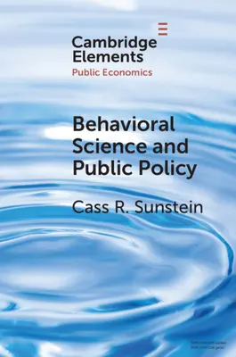 Behaviorálne vedy a verejná politika - Behavioral Science and Public Policy